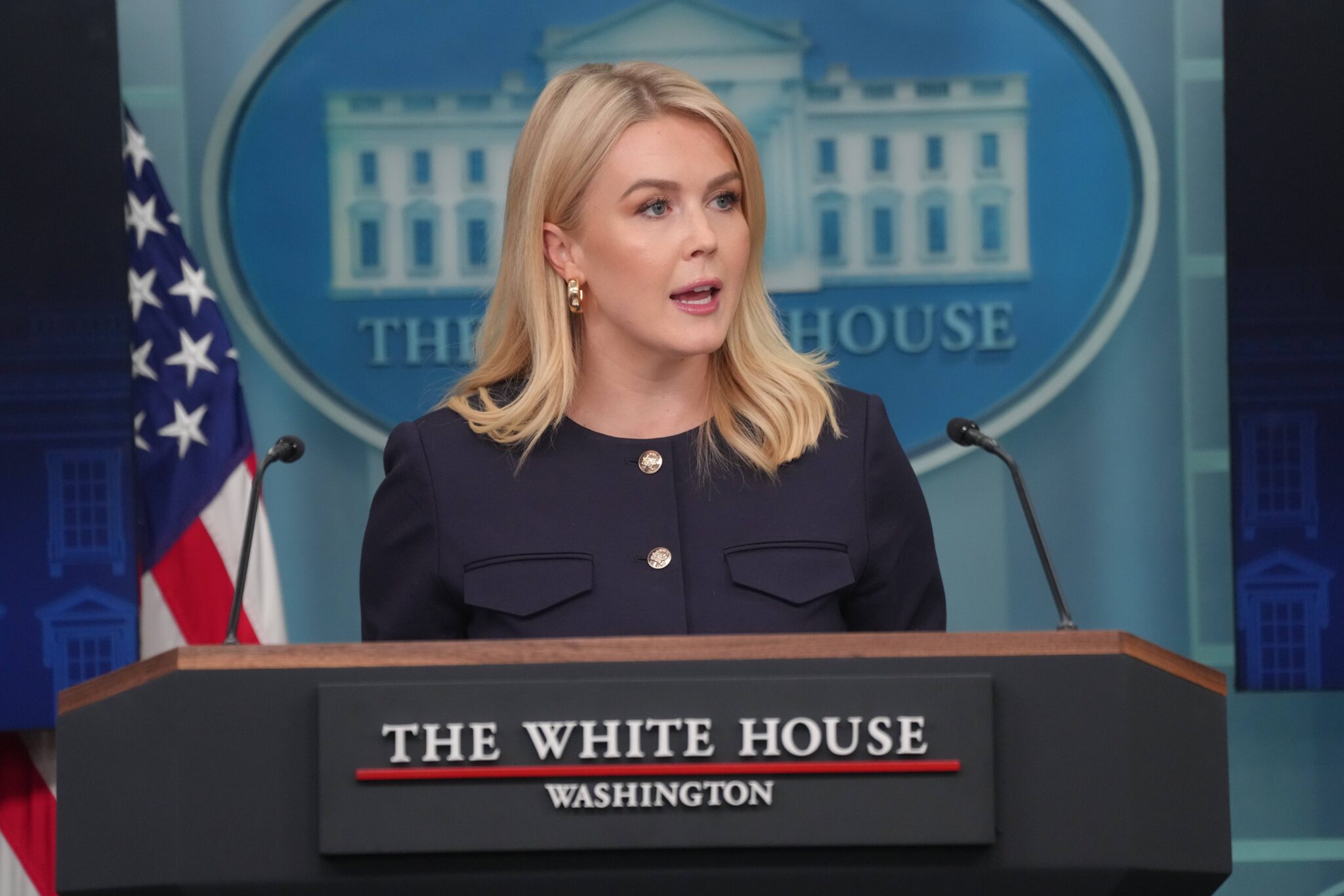 דוברת הבית הלבן, קרוליין לוויט | צילום: שאטרסטוק