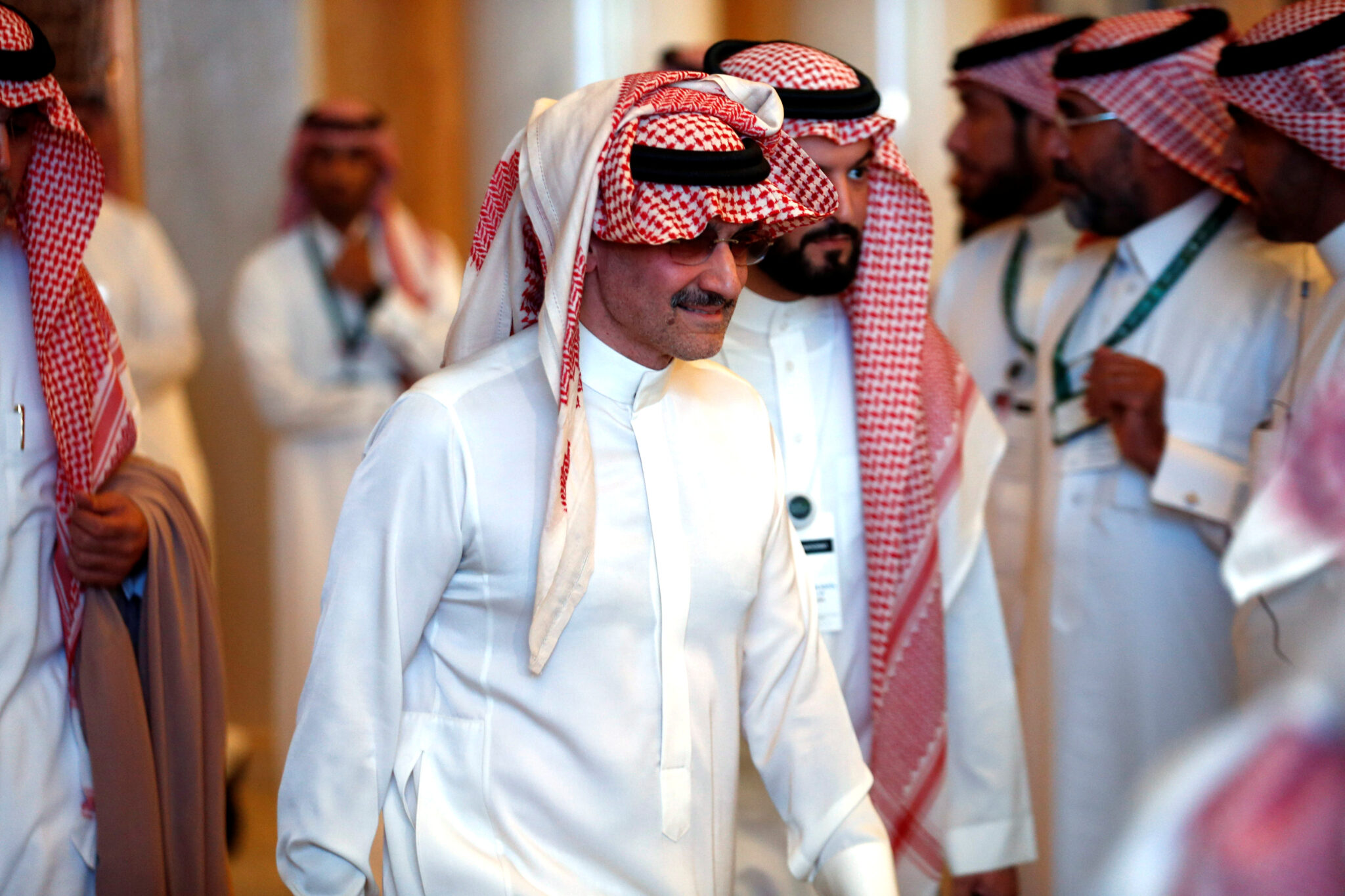 Saudi Arabian billionaire Prince Alwaleed bin Talal attends the investment conference in Riyadh, Saudi Arabia October 23, 2018. REUTERS/Faisal Al Nasser